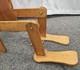 Mid 20th Century Folk Art Life Sized Articulating Wood Man Sculpture