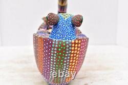 Oaxaca Armadillo Alebrije Wood Carving Mexican Folk Art Reny Fuentes Y Reyna 10