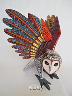 Oaxaca Carvings Alebrije Amazing Owl Mexican Folk Art