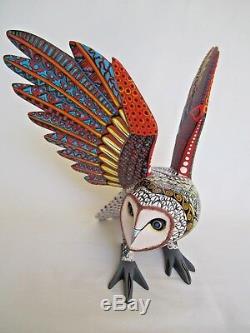 Oaxaca Carvings Alebrije Amazing Owl Mexican Folk Art