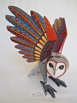 Oaxaca Carvings Alebrije Amazing Owl Mexican Folk Art