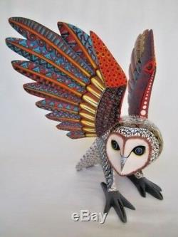 Oaxaca Carvings Alebrije Amazing Owl Mexican Folk Art