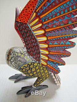 Oaxaca Carvings Alebrije Amazing Owl Mexican Folk Art