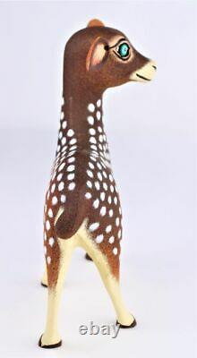 Oaxacan Wood Carving Eleazar Morales Deer Oaxaca Mexican Folk Art Alebrije