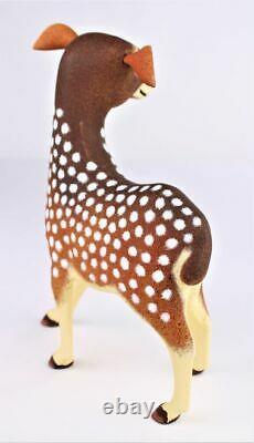 Oaxacan Wood Carving Eleazar Morales Deer Oaxaca Mexican Folk Art Alebrije