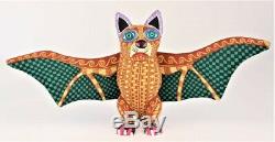 Oaxacan Wood Carving Lauro Ramirez Bat Oaxaca Mexican Folk Art Alebrije Mexico