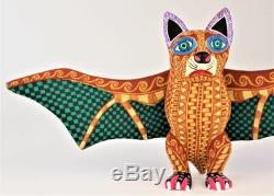 Oaxacan Wood Carving Lauro Ramirez Bat Oaxaca Mexican Folk Art Alebrije Mexico