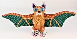 Oaxacan Wood Carving Lauro Ramirez Bat Oaxaca Mexican Folk Art Alebrije Mexico