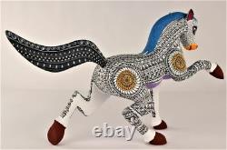 Oaxacan Wood Carving Lauro Ramirez Horse Oaxaca Mexican Folk Art Alebrije Mexico