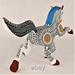 Oaxacan Wood Carving Lauro Ramirez Horse Oaxaca Mexican Folk Art Alebrije Mexico