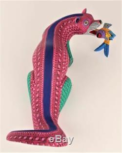 Oaxacan Wood Carving Lauro Ramirez Otter Fish Oaxaca Mexican Folk Art Alebrije