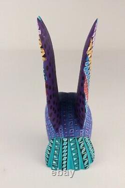 Oaxacan Wood Carving Lauro Ramirez Owl Bird Oaxaca Mexican Folk Art Alebrije