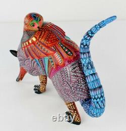 Oaxacan Wood Carving Mario Castellanos Armadillo Oaxaca Mexico Folk Art Alebrije