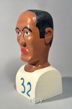 Oj Simpson Buffalo Bills Football Folk Art Carved Bust