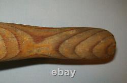 Old Antique Vtg Ca 1920s Folk Art Carved Bird Figure of a Roadrunner Very Nice