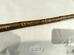 Old Irish Shillelagh Style Carved Folk Art Walking Stick Cane