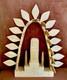 Or Linda Lopez Cordova New Mexico Folk Art Carving Bird Tree Of Life 14.5 Tall