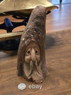 Original Signed Early Bob Evens Knobbits Carving 1982 Folk Art Masterpiece Rare