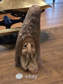Original Signed Early Bob Evens Knobbits Carving 1982 Folk Art Masterpiece Rare