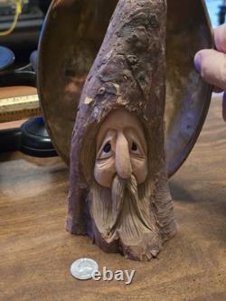 Original Signed Early Bob Evens Knobbits Carving 1982 Folk Art Masterpiece Rare