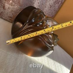 Outsider Art-Carved Bowling Ball Sculpture Face- Allen Christian House Of Balls