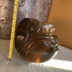 Outsider Art-Carved Bowling Ball Sculpture Face- Allen Christian House Of Balls Outsider Art-Carved Bowling Ball Sculpture Face- Allen Christian House Of Balls