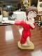 Outsider Folk Art, Hand Carved, Joe Mccuaig Dancer In Red
