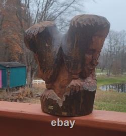 Peter Toth Original Wood Carved Sculpture Statue Sculptor Of Whispering Giants