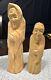 Polish Folk Art Figures By Jan Pawlowski Hand-carved, Signed & Dated 1986