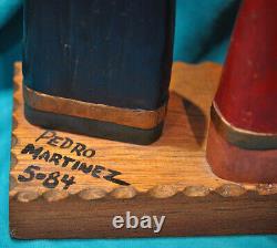 Puerto Rico Art 1984 wood carving Three Kings -Tres Reyes Magos Santos de Palo