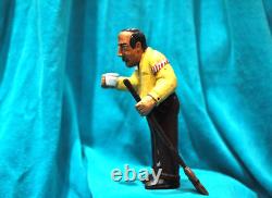 Puerto Rico Art vintage wood carving talla madera El Primer Cafe -Neftale Negron