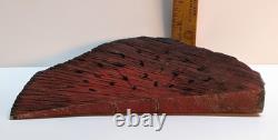 Rare Antique Carved Watermelon Folk art