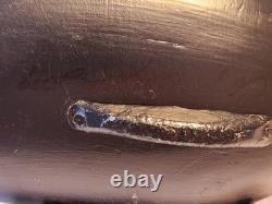 Rare Capt Bob Jobes Surf Scoter Duck Decoy Hand Carved MD Folk Art Signed