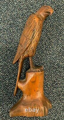 Rare Junior Cobb Wood Carving Eagle 11