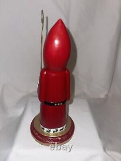 Rare Maringgele Folk Art Saint Nicolas Santa Wood Carved Limited Figurine