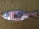 Rare Vintage Unusual Pacific Northwest Carved Redwood Salmon & Bear Folk Art