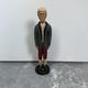 Rare Hard To Find Vintage C. Royston 1984 Hand Carved Wood Painted Adam Folk Art