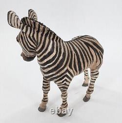 S. Arthur Shoemaker Wood Hand Carved 5.5 Zebra'93 Carving Folk Art Lancaster