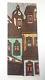 Salvador Bahia Brazil Folk Art Relief Houses Carved Painted Wood Signed Wal 80