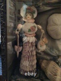 Seashell Folk Art Diorama, Very Large