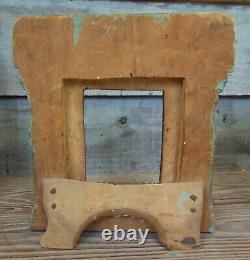 Set of 5 Antique Folk Art Hand Carved Frames Tramp Art Vintage Rare OOAK Set