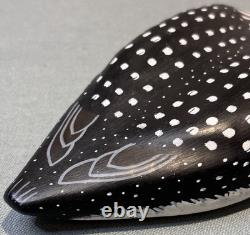 Signed Carved Painted Duck Decoy Folk Art, 1978 Nick Nelson, Vintage Art Gifts