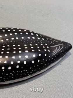 Signed Carved Painted Duck Decoy Folk Art, 1978 Nick Nelson, Vintage Art Gifts