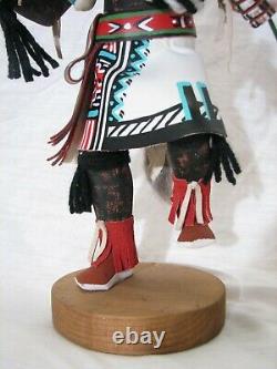 Signed Hand Carved Hopi Hemis Kachina Doll Native American Folk Art