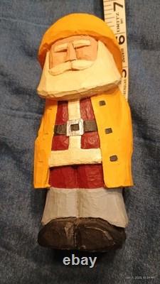 Signed LORIN JD 135 USA 154/200 SANTA SEA CAPTAIN SAILOR HEAVY MATERIAL