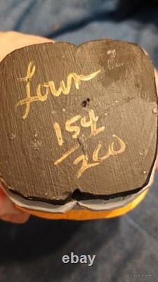 Signed LORIN JD 135 USA 154/200 SANTA SEA CAPTAIN SAILOR HEAVY MATERIAL