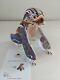 Signed Luis Sosa Hand Carved & Painted Polar Bear With Fish. Mexican Folk Art