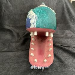Signed Robert Cordisco 1992 Carved Wood Fantasy Fish Sculpture Folk Art