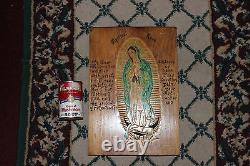 Stunning Hand Carved Mystical Wood Christianity Icon Christianity Folk Art