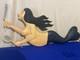 Stunning Hand Carved & Painted Double Sided Mermaid 4 Ft X 18 Folk Art
